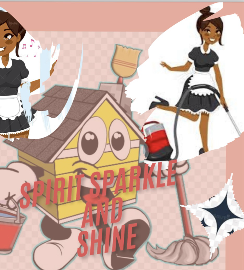 Logo for Spirit Sparkle and Shine Cleaning Service LLC