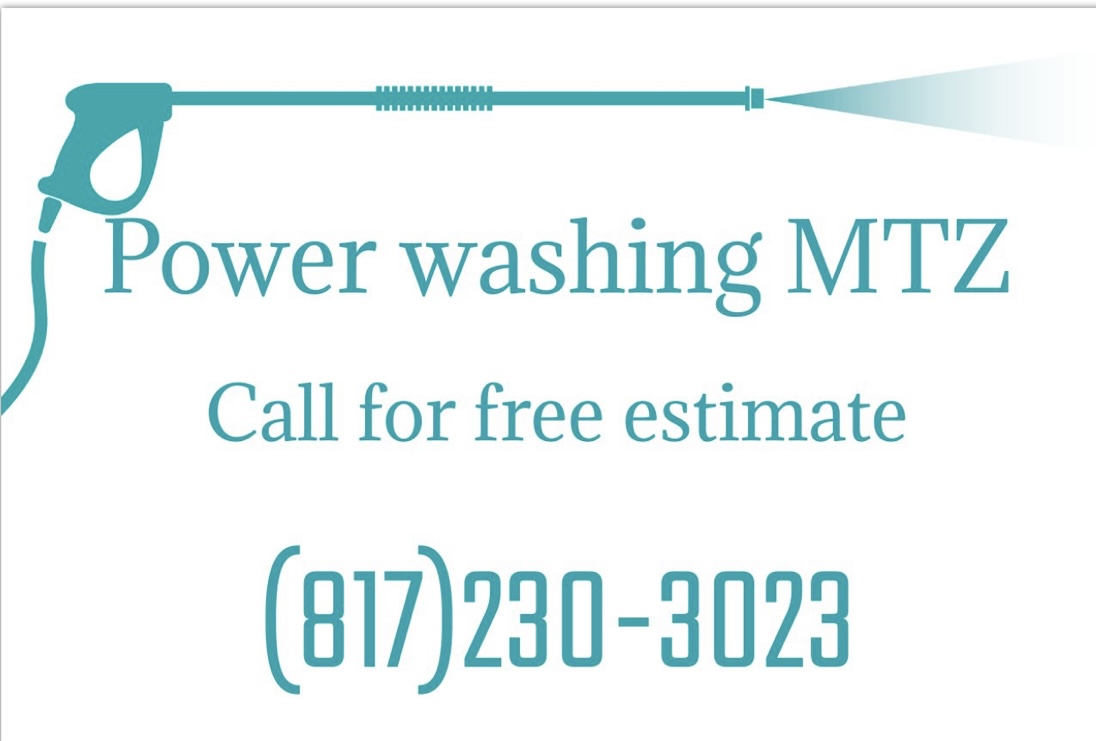 Pressure washing MTZ logo
