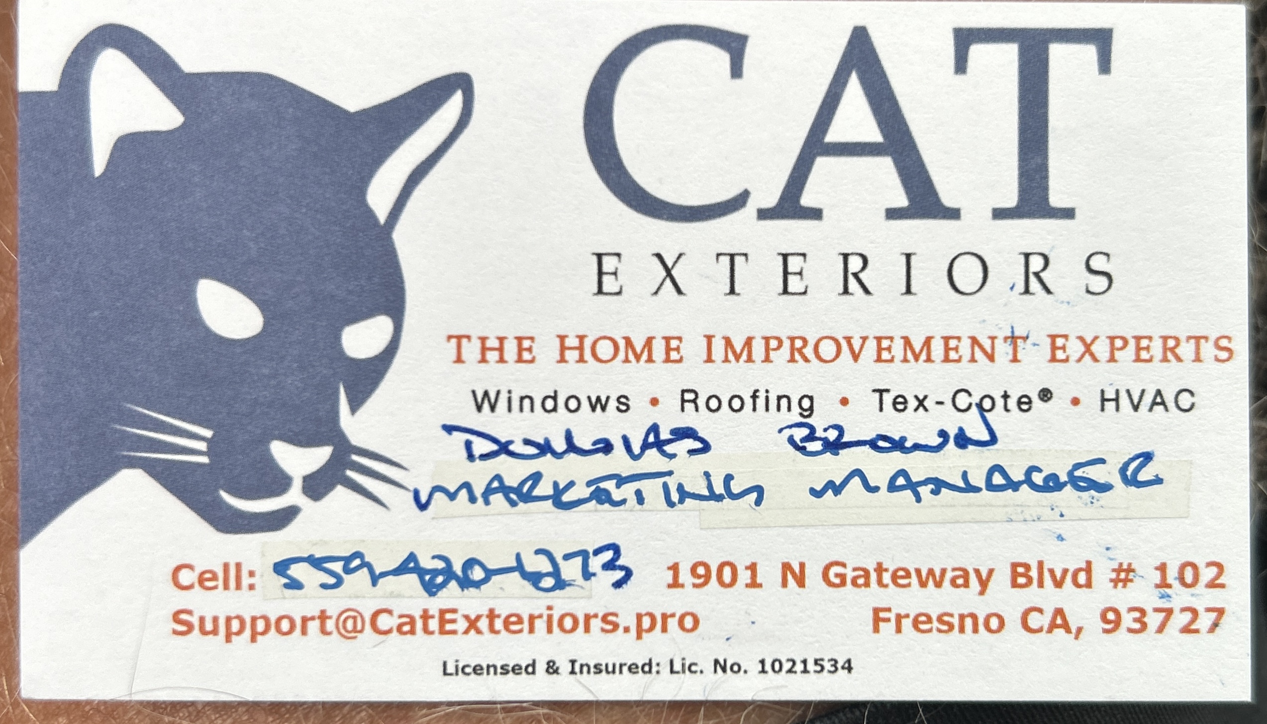 Cat Exteriors Home Improvement Experts logo