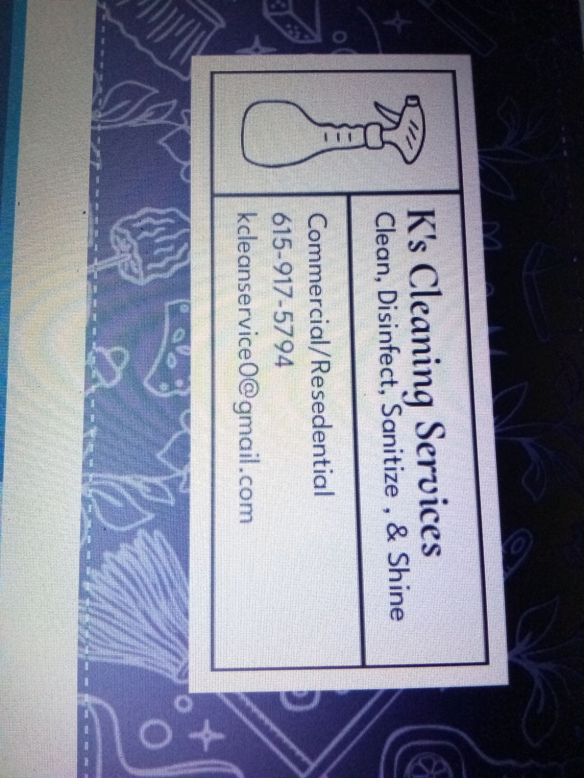 Kay's Cleaning logo