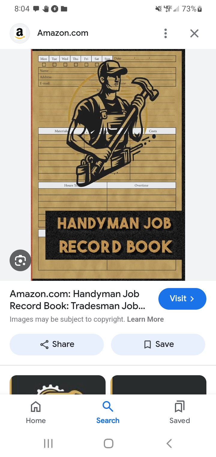 B AND P HANDYMAN logo