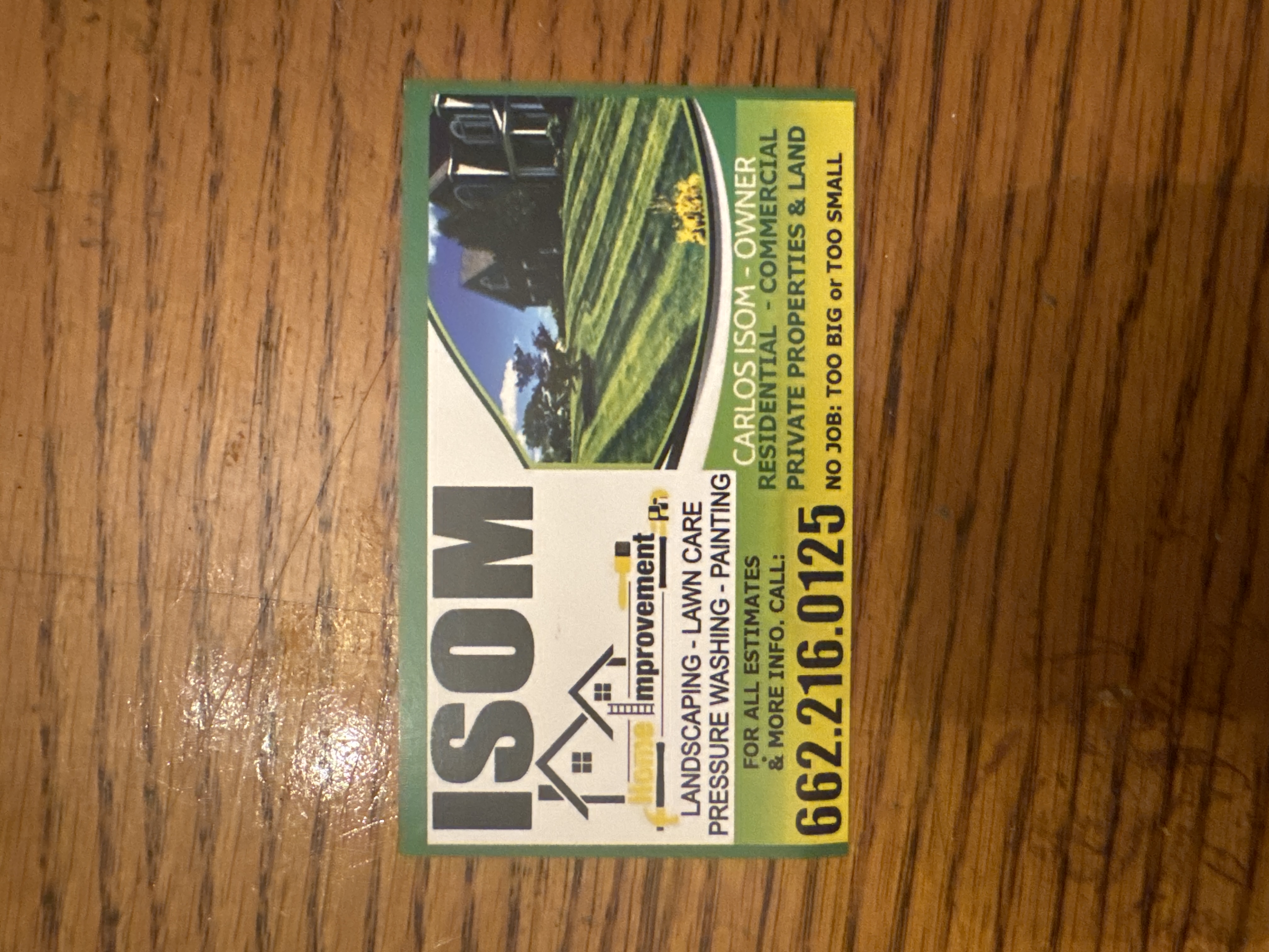 Isom Home Improvements logo