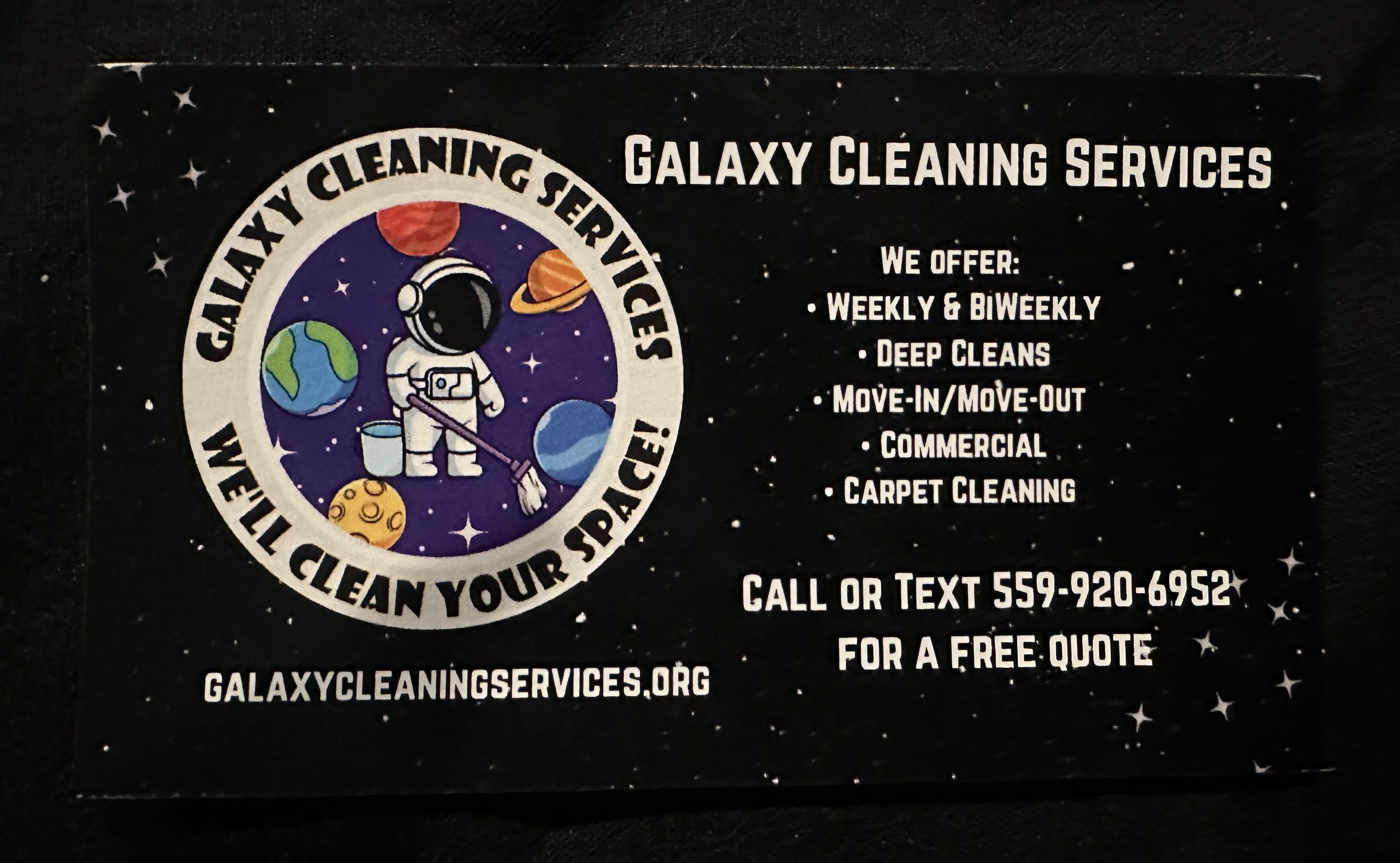 Galaxy Cleaning Services logo