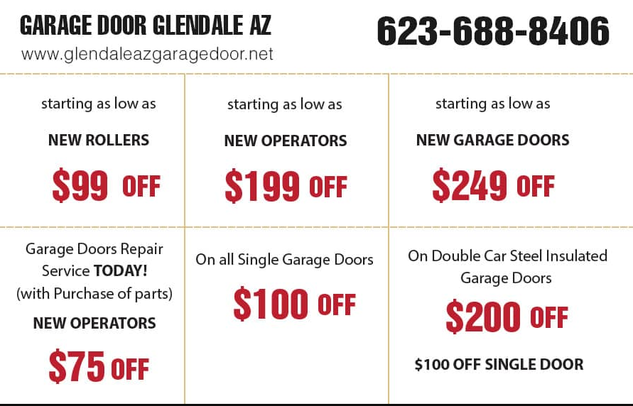Glendale AZ Garage Door|(623) 688-8406 logo