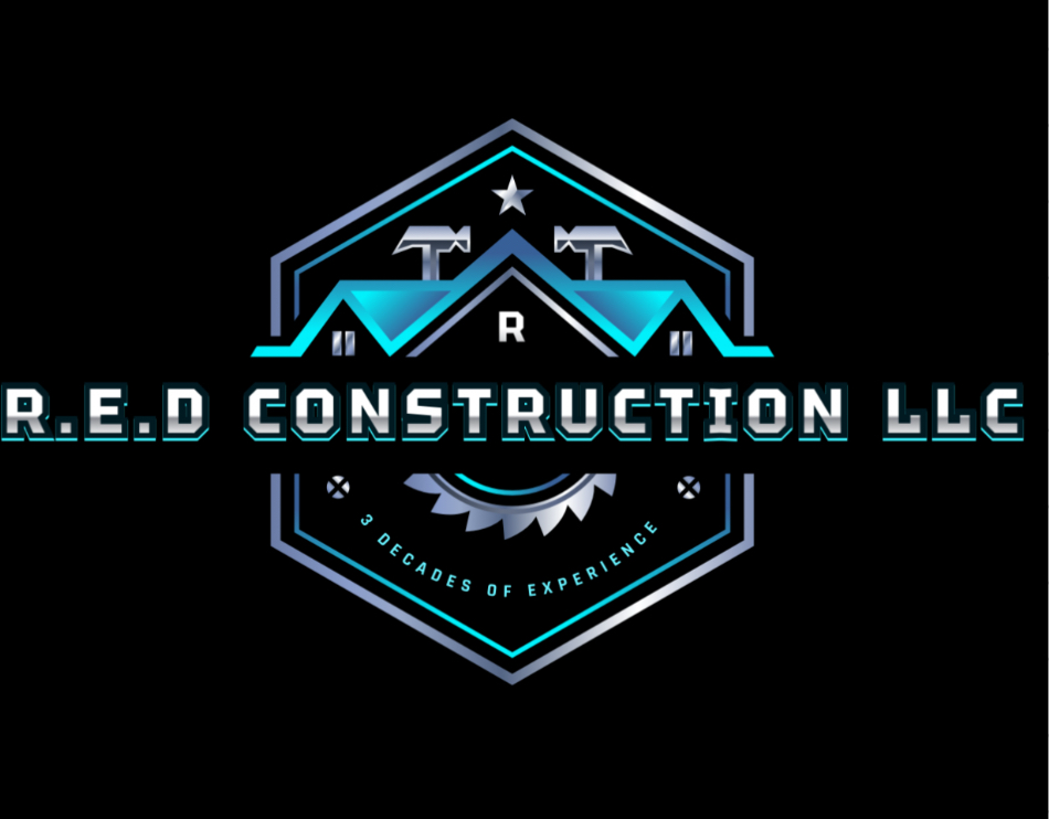 R.E.D Construction logo