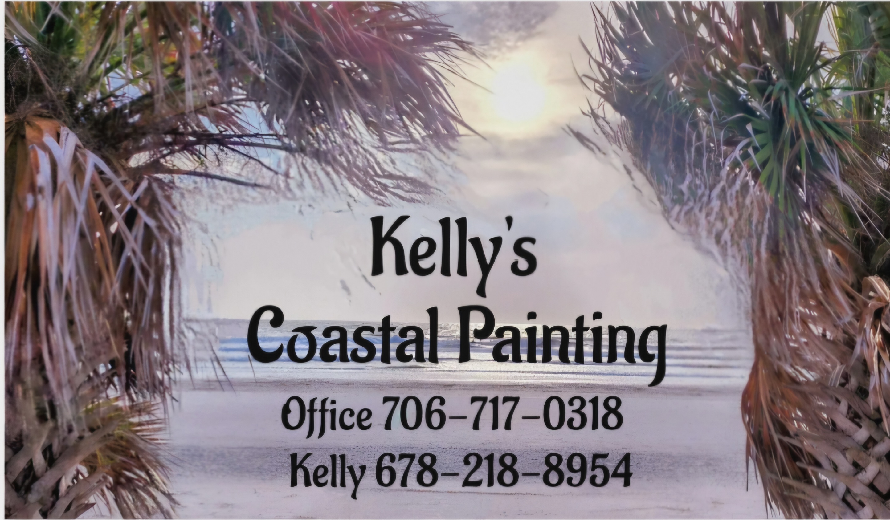 Kelly's Coastal Painting logo