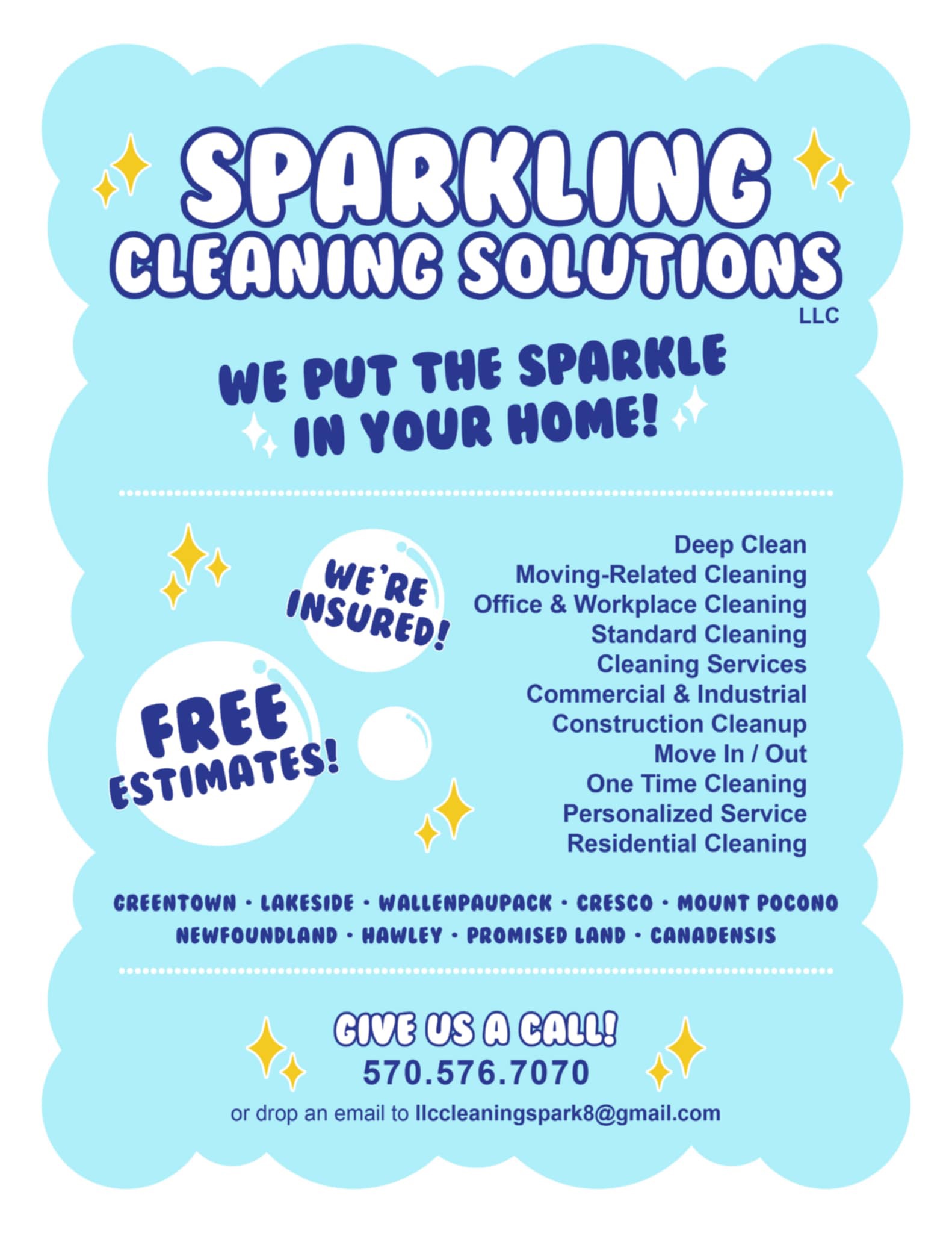 Sparkling Cleaning Solutions LLC logo