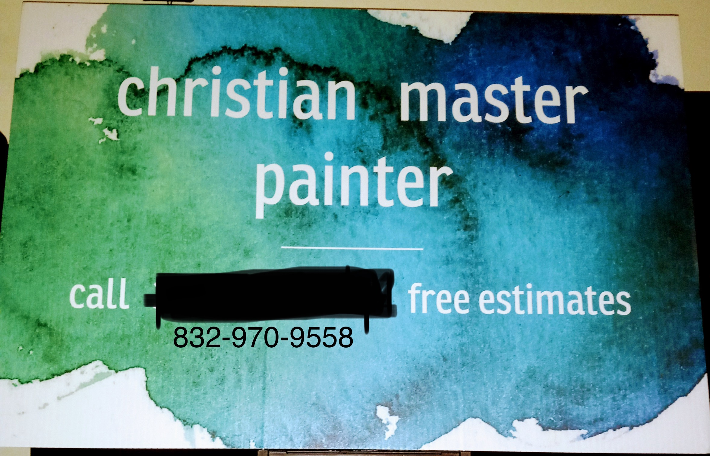 Christian master painter logo