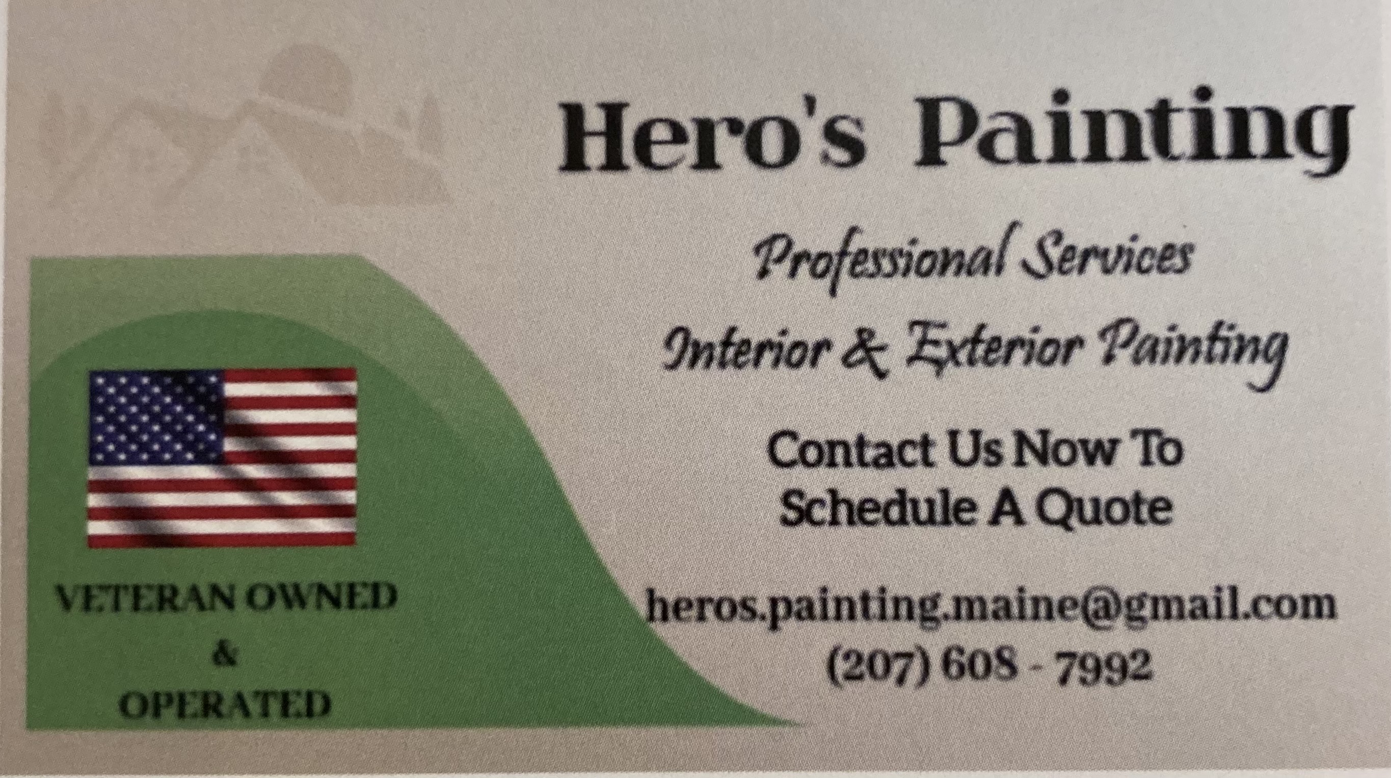 Hero’s Painting logo