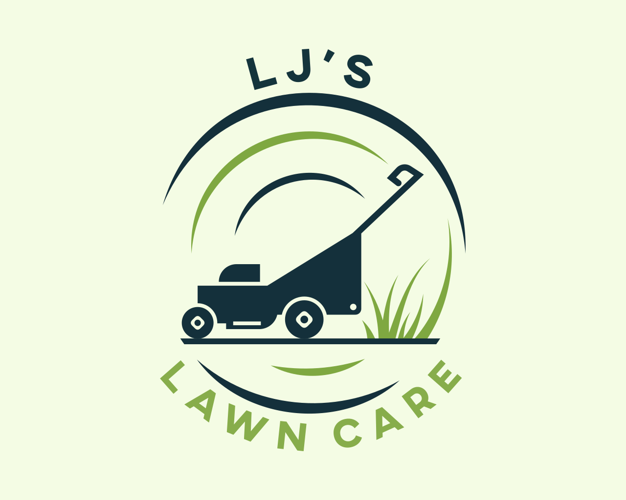 LJ’S Lawncare logo