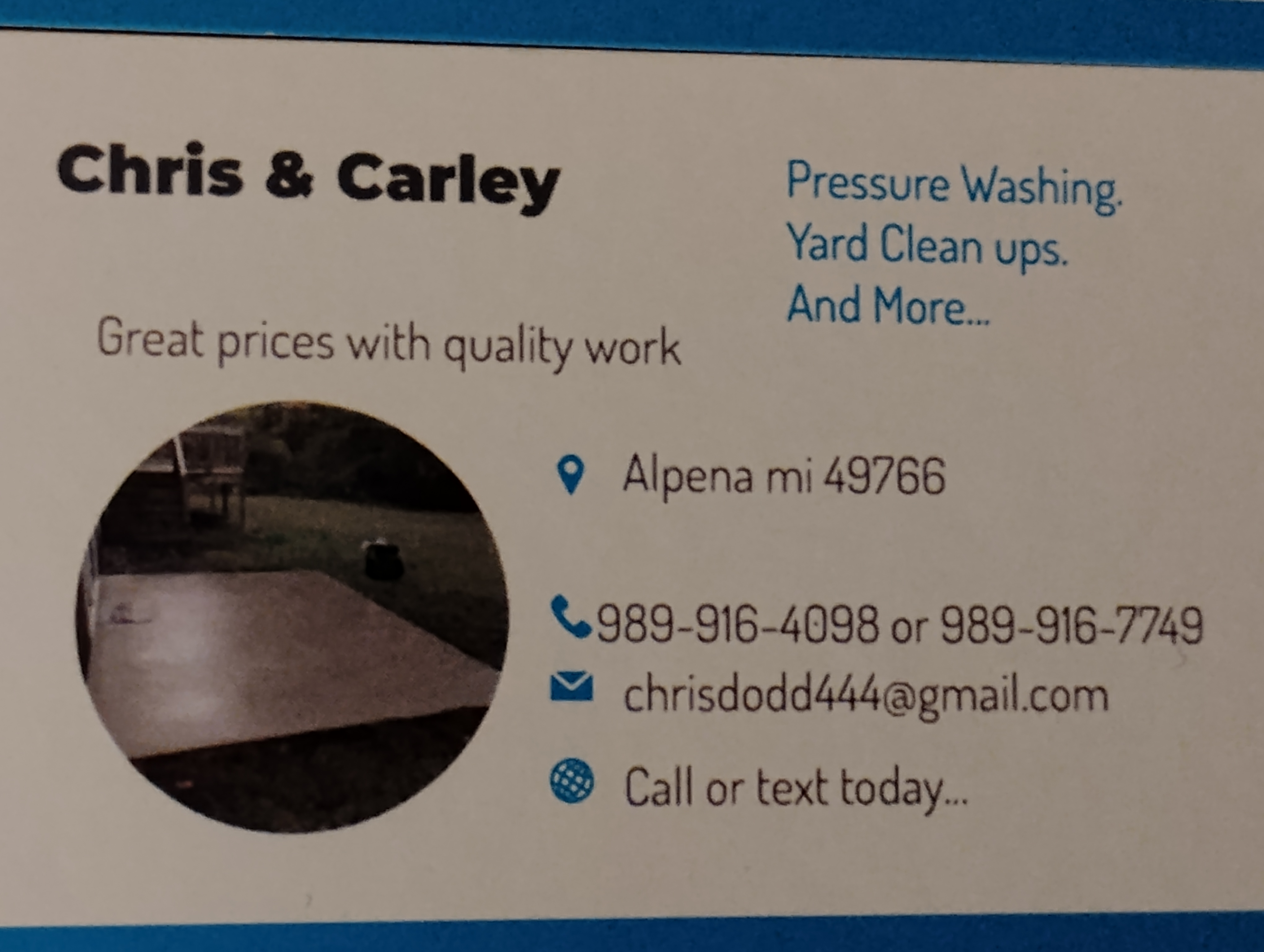 Chris & Carley logo