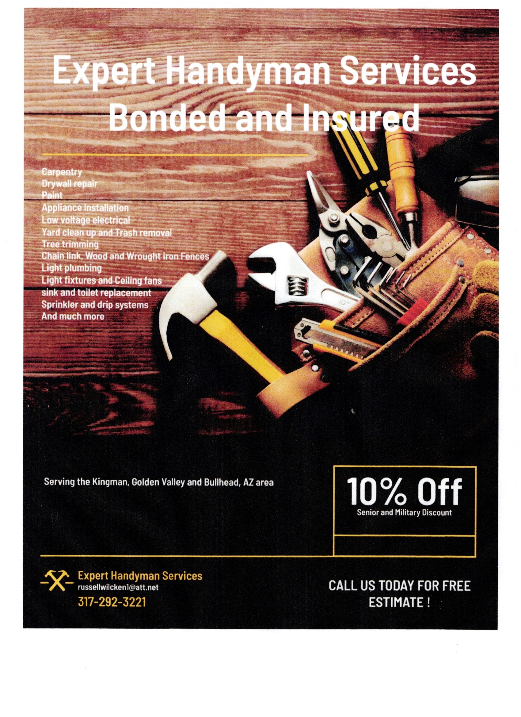 Expert Handyman Services logo