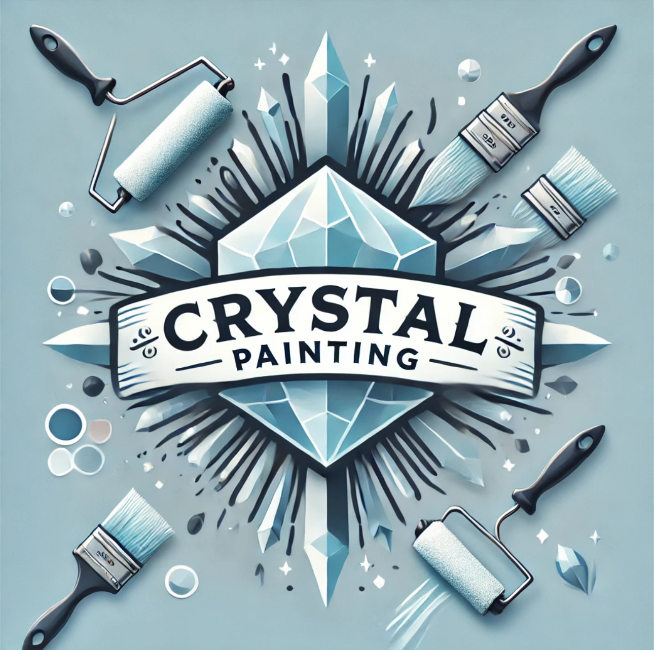 Crystal Painting logo
