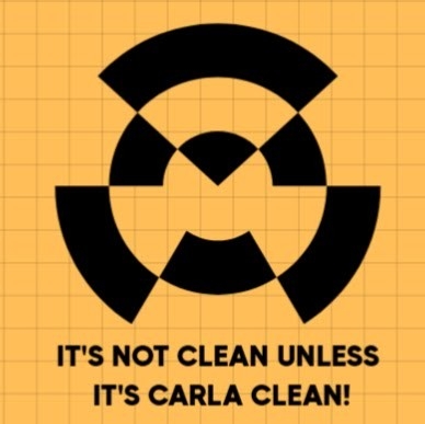 It's Not Clean Unless It's Carla Clean logo