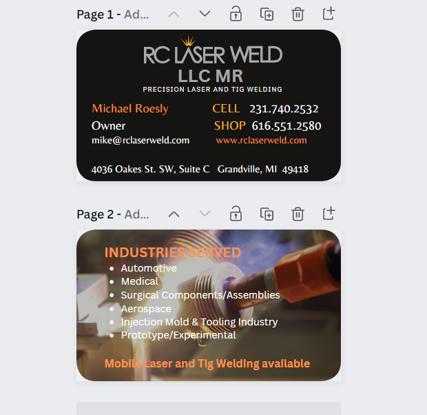 Avatar for RC LASER WELD LLC MR