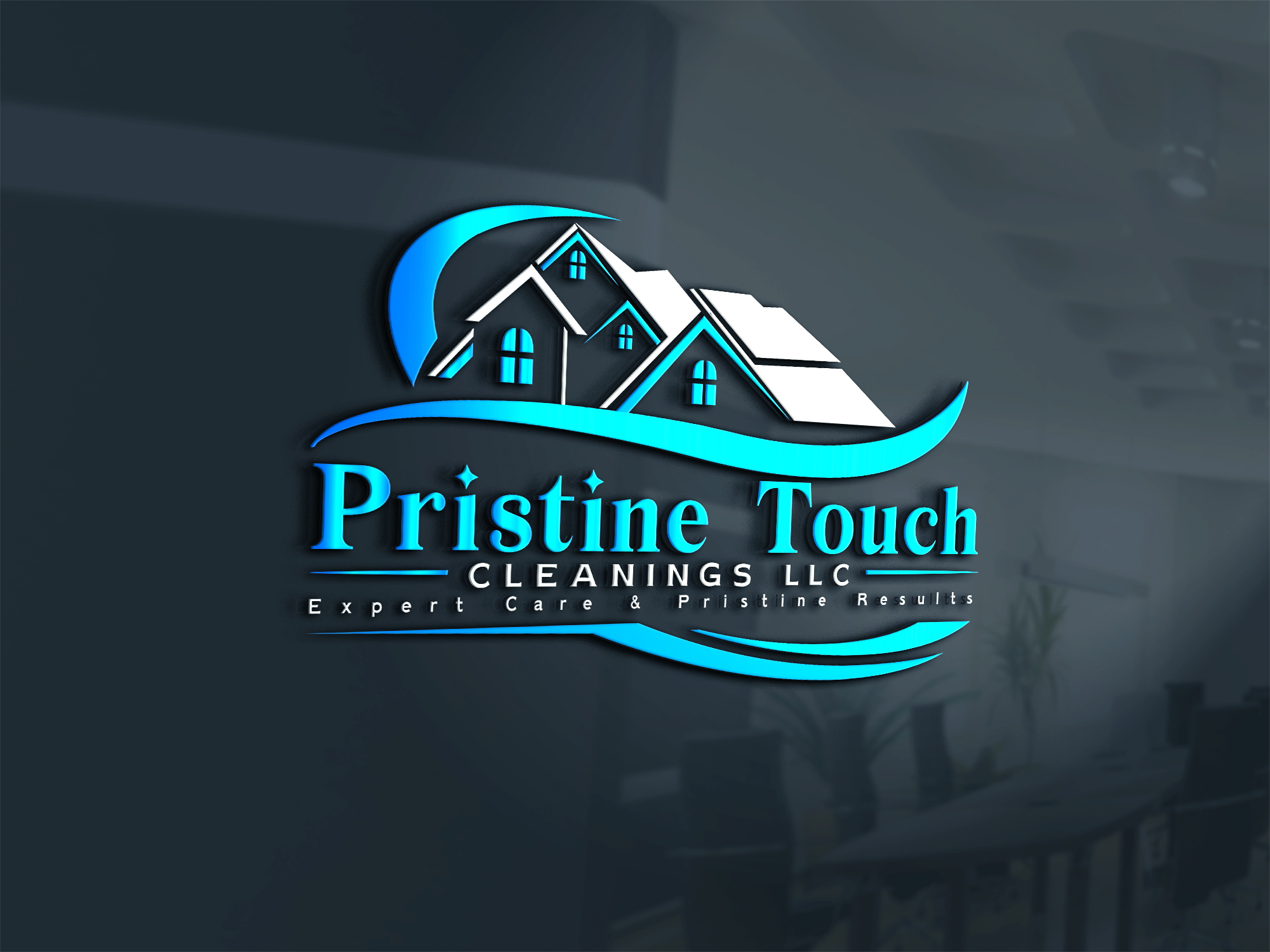 Logo for Pristine Touch CLeanings LLC