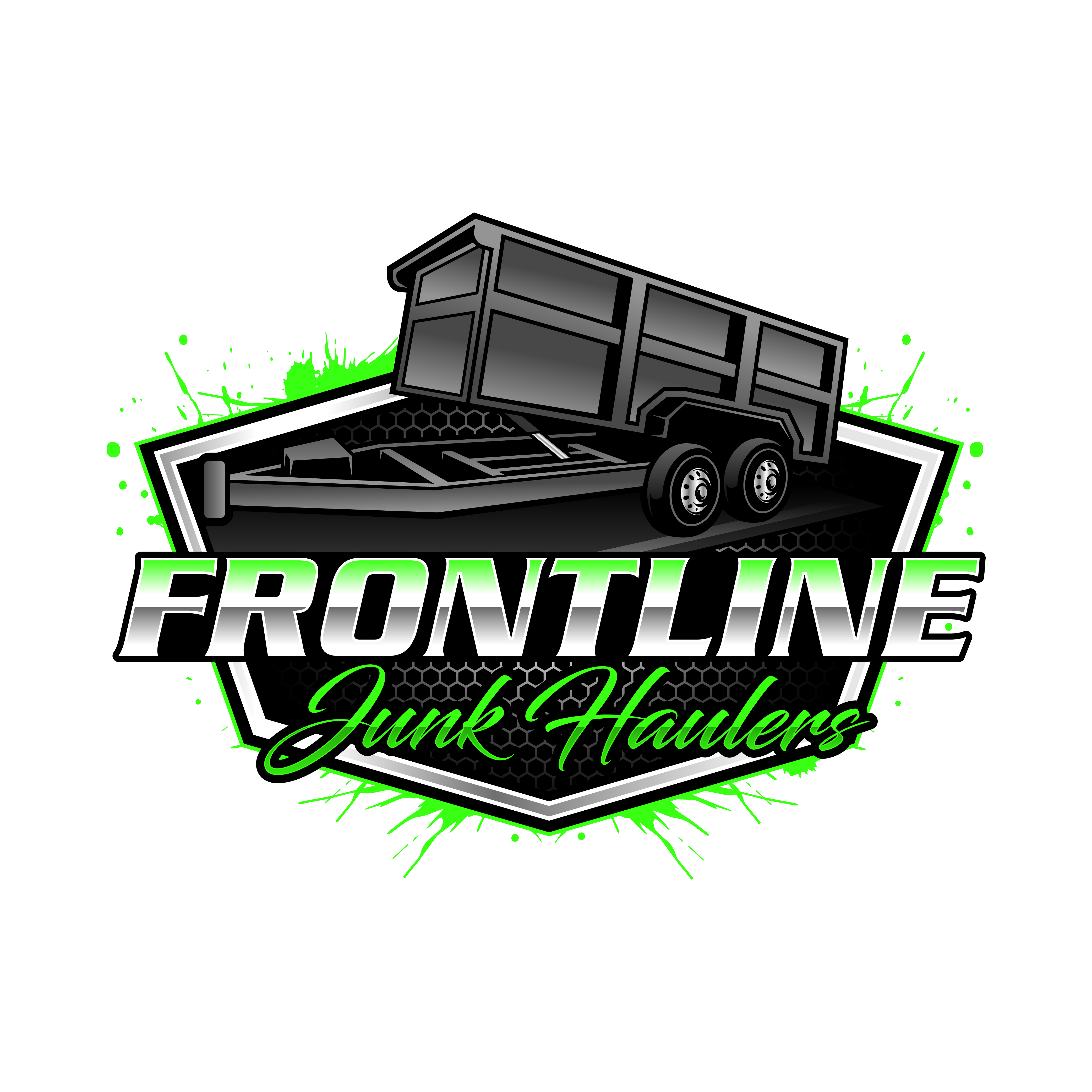 Frontline Junk Haulers logo