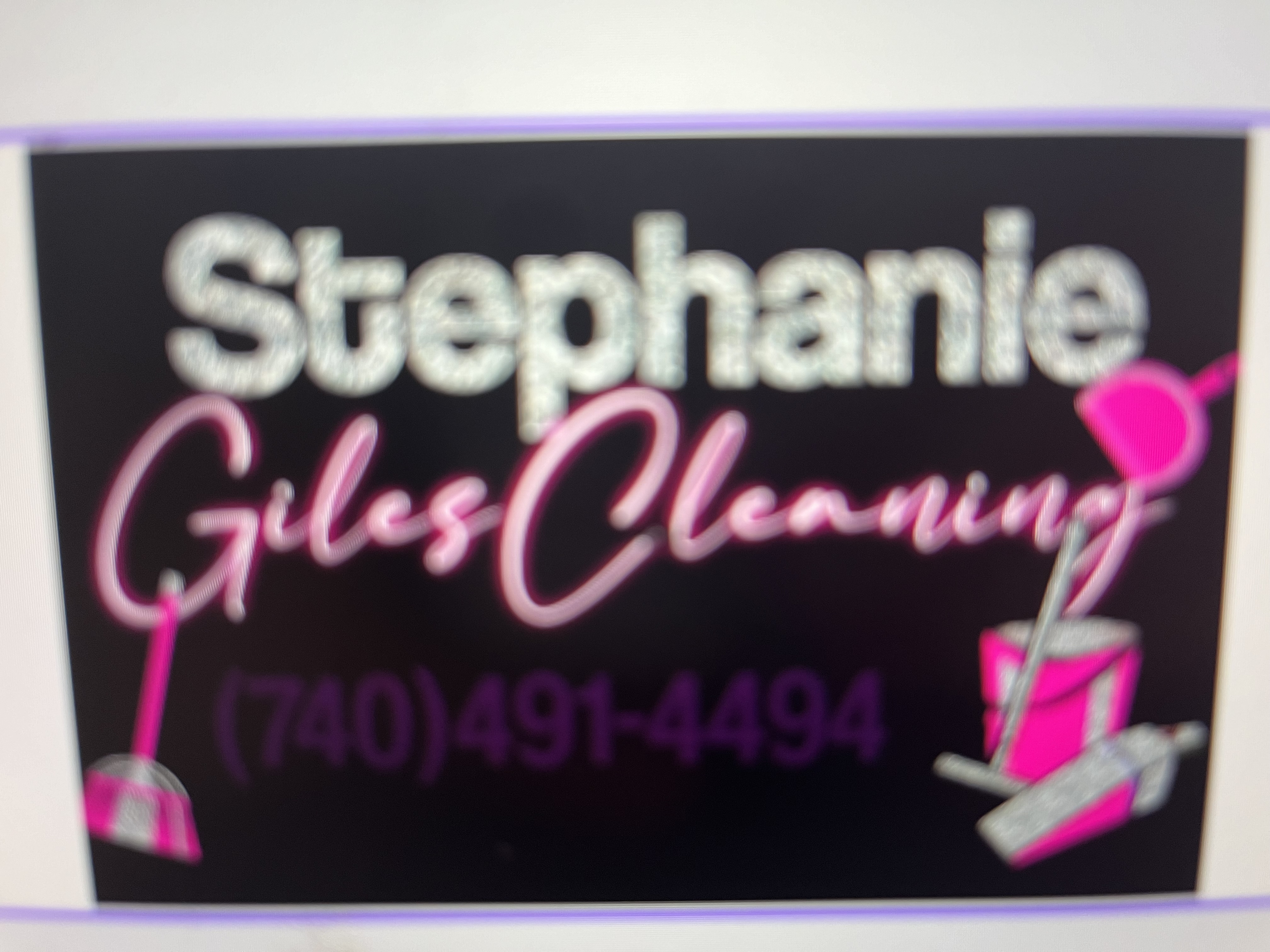Stephanie Giles Cleaning logo