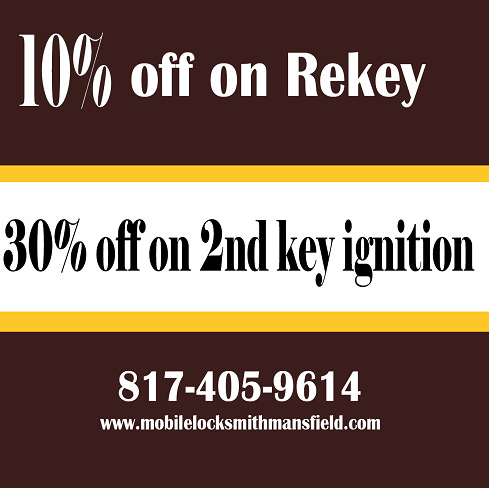 Mobile Locksmith Mansfield logo