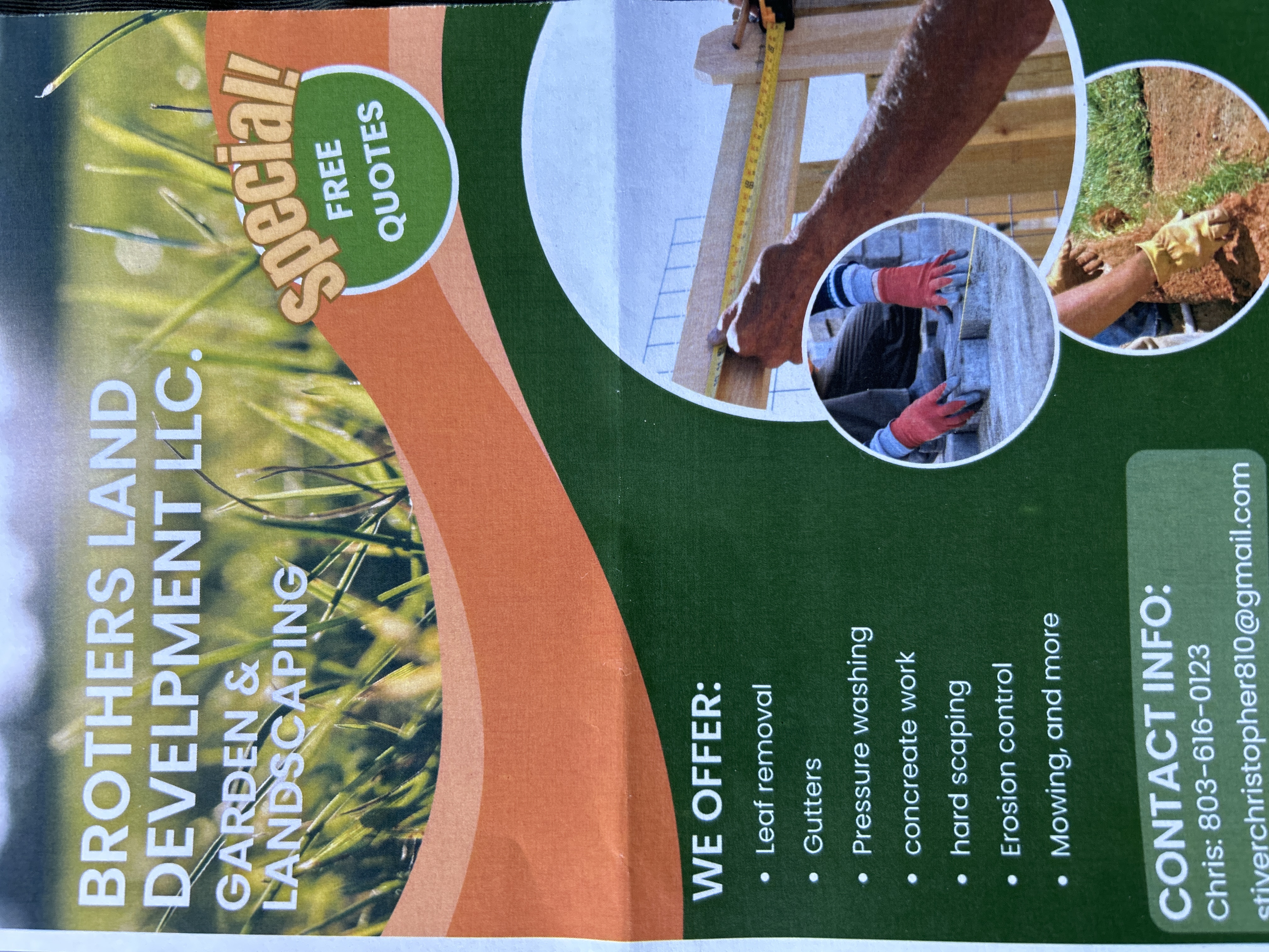 Brothers land development logo