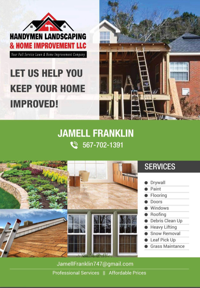 HANDYMEN LANDSCAPING & HOME IMPROVEMENT LLC logo