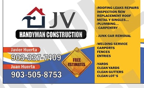 Jv handyman contriccion logo
