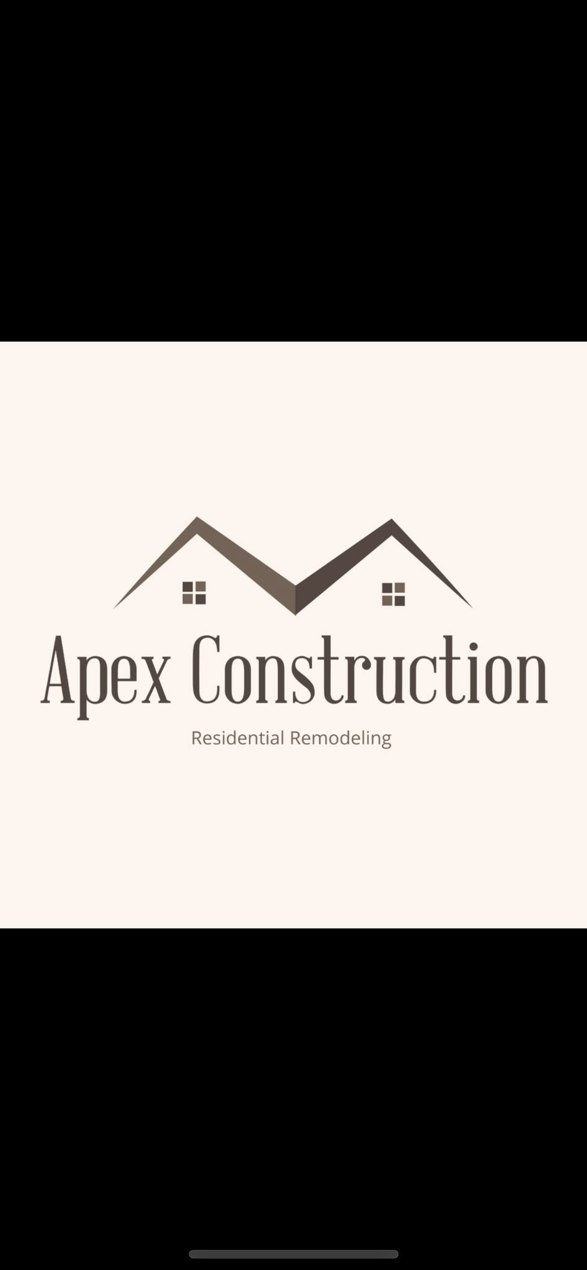 Apex Construction Residential Remodeling logo