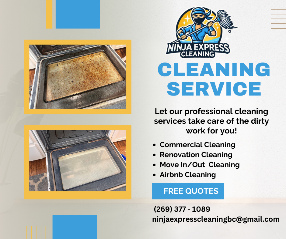 Ninja Express Cleaning Service logo
