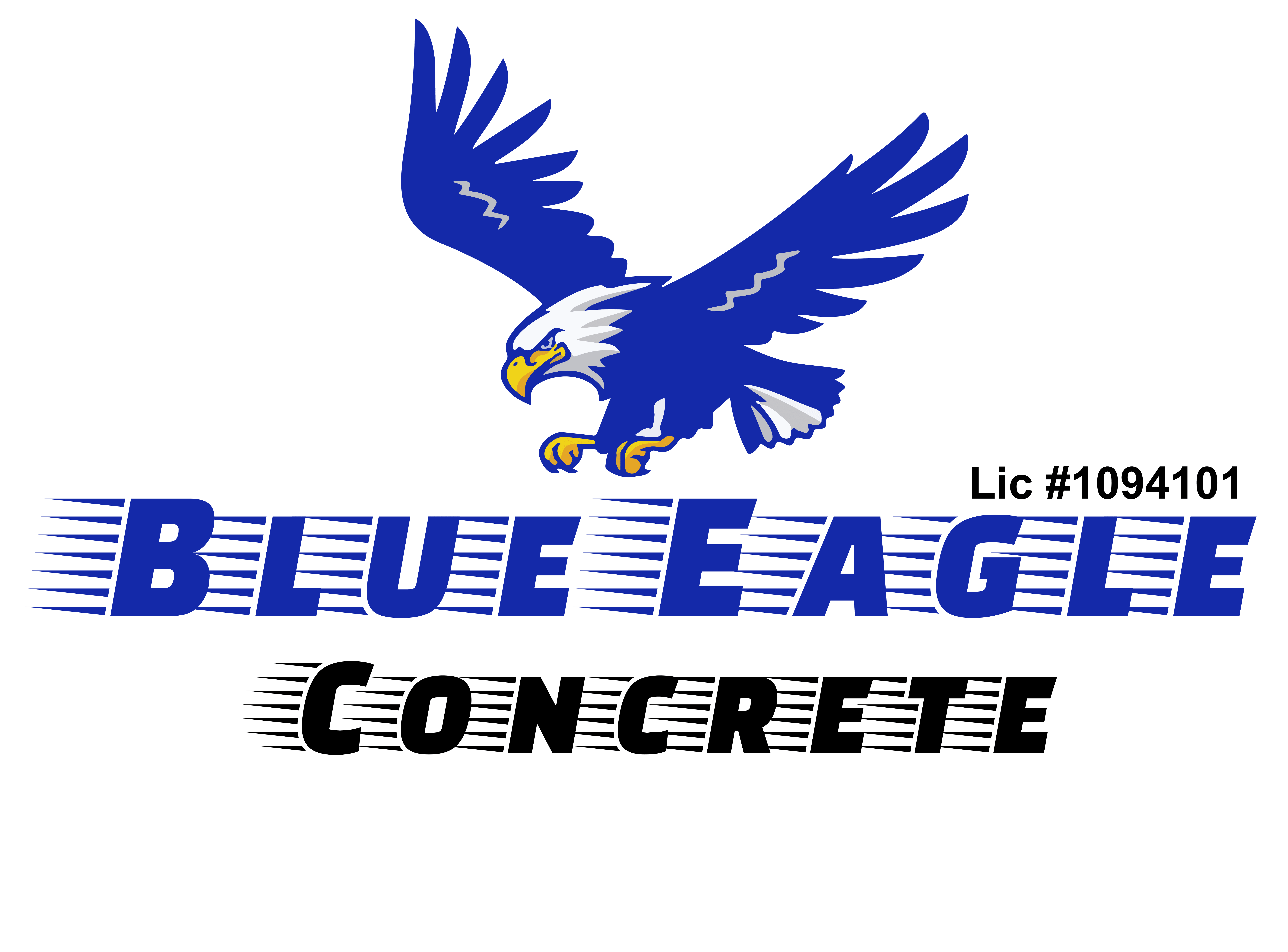 Blue Eagle Concrete logo