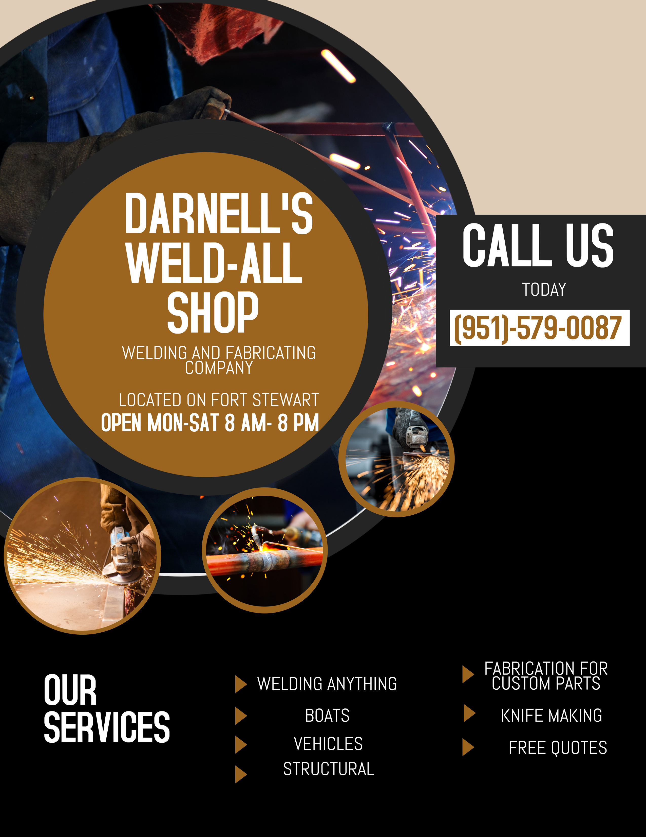 DARNELL'S WELD-ALL SHOP logo