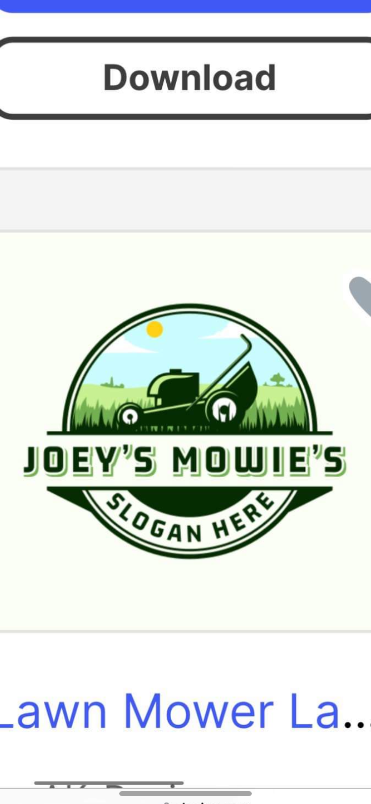 Joeys Mowies logo