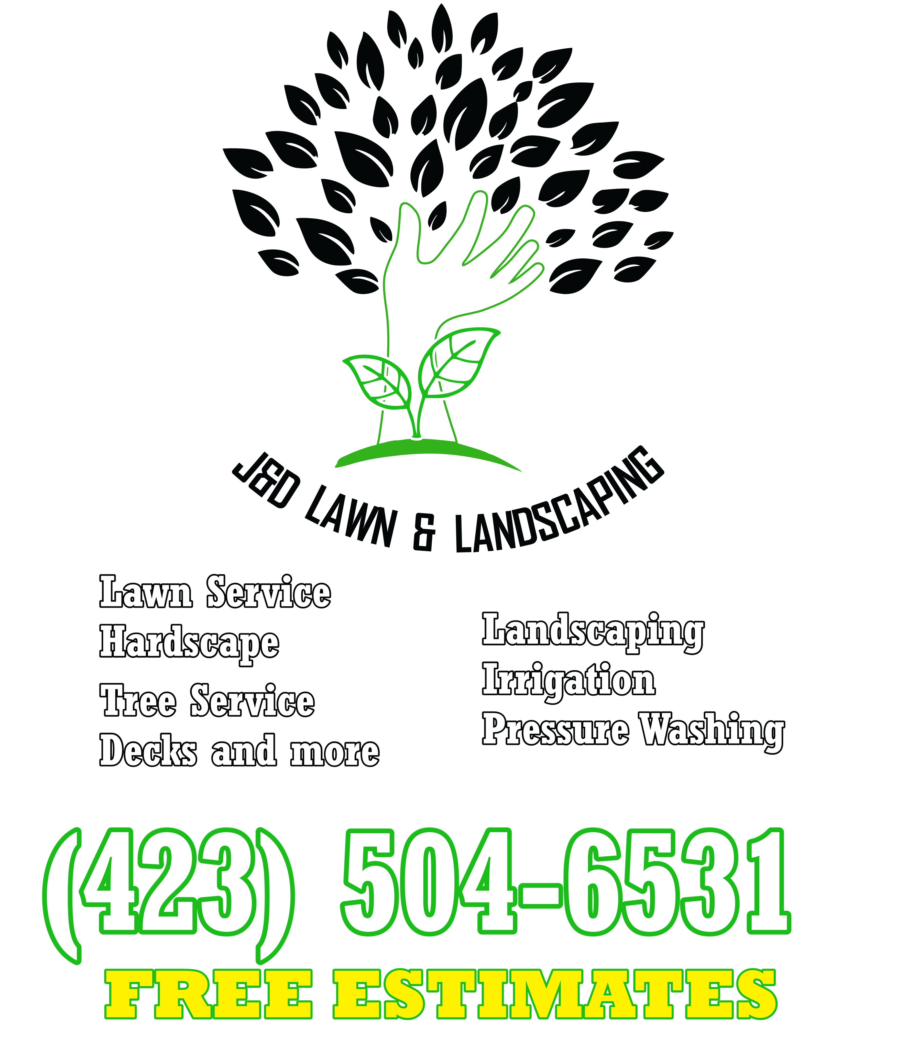 J&D Lawn & Landscaping logo