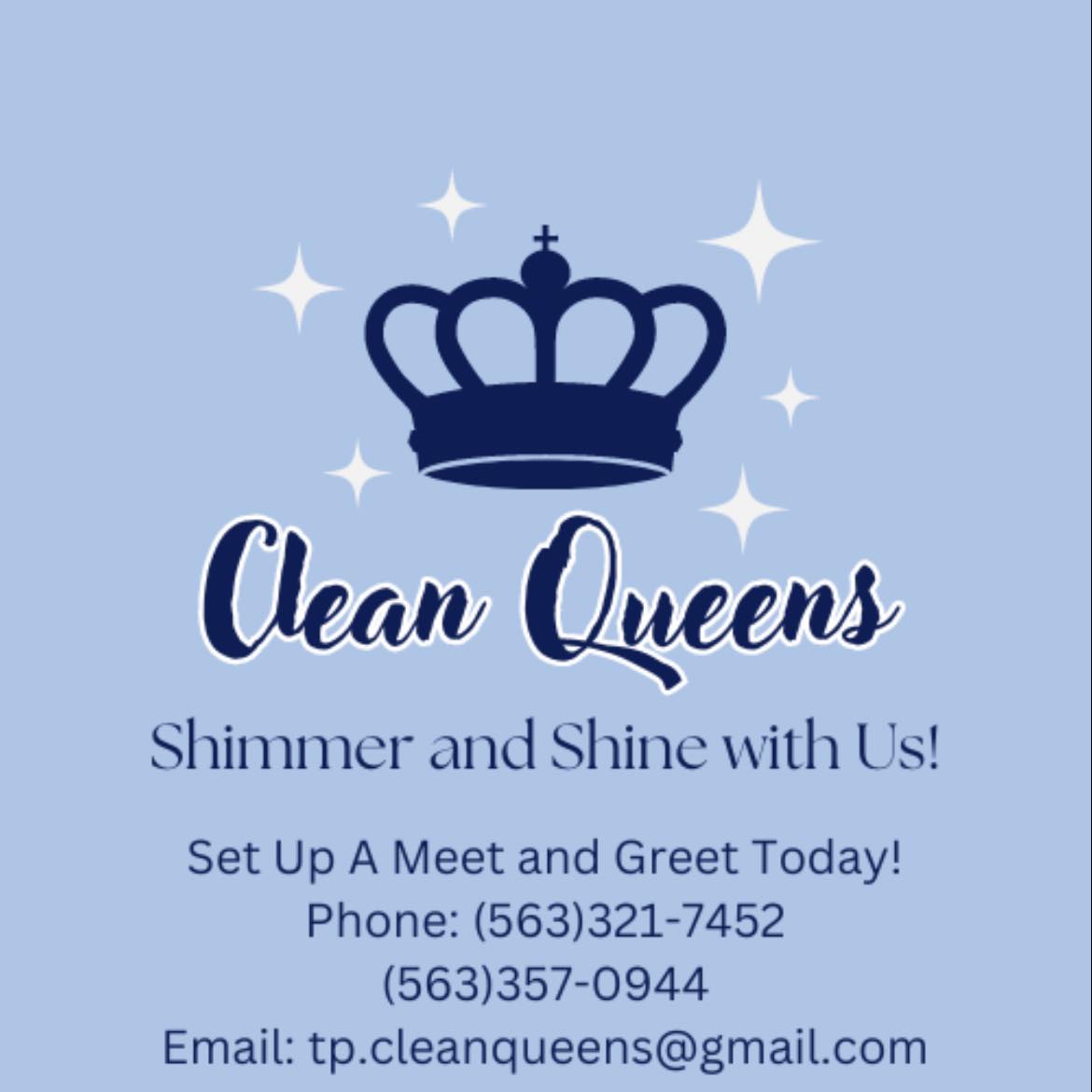 clean queens logo