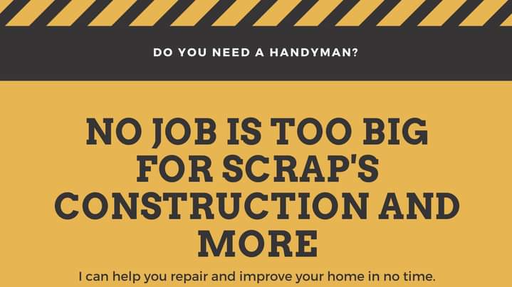 Scraps construction and more LLC logo