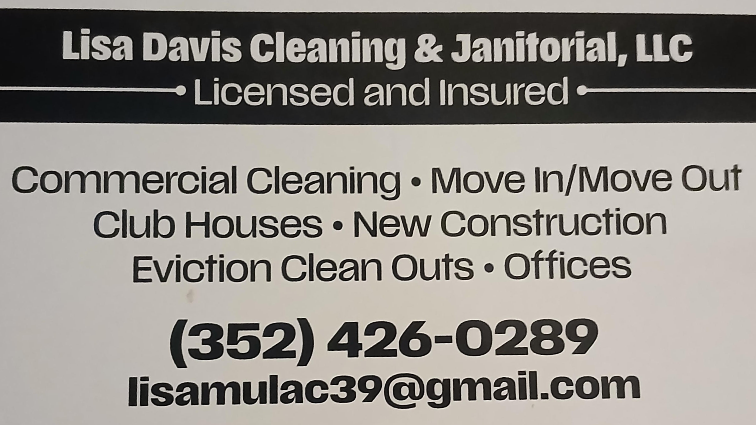 Lisa Davis Cleaning & Janitorial, LLC logo