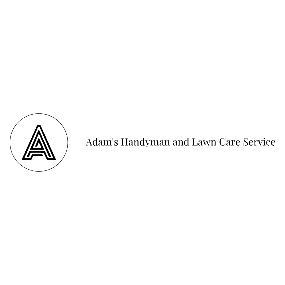 Adam's Handyman and Lawn Care services logo