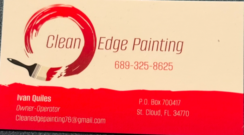 Logo for Clean Edge, Painting