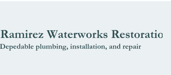 Ramirez waterworks & restoration logo