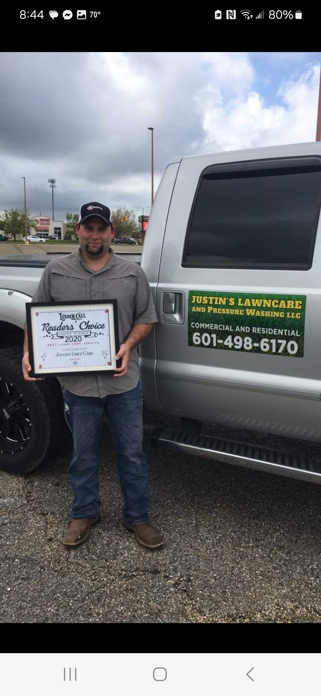 Justin's Lawncare and Pressure Washing LLC logo