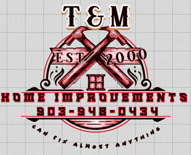 T&M Home Improvements logo