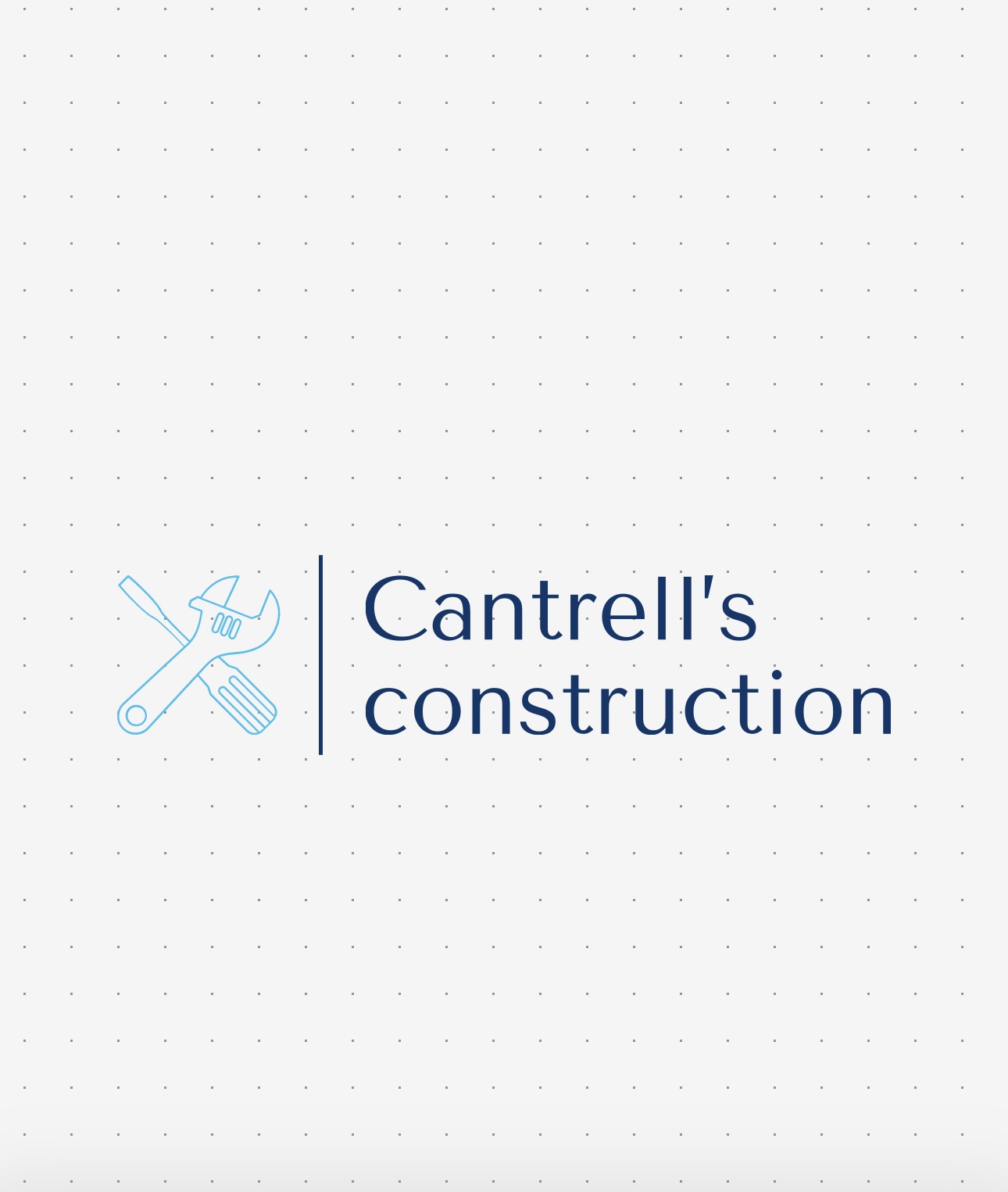 Cantrells construction logo