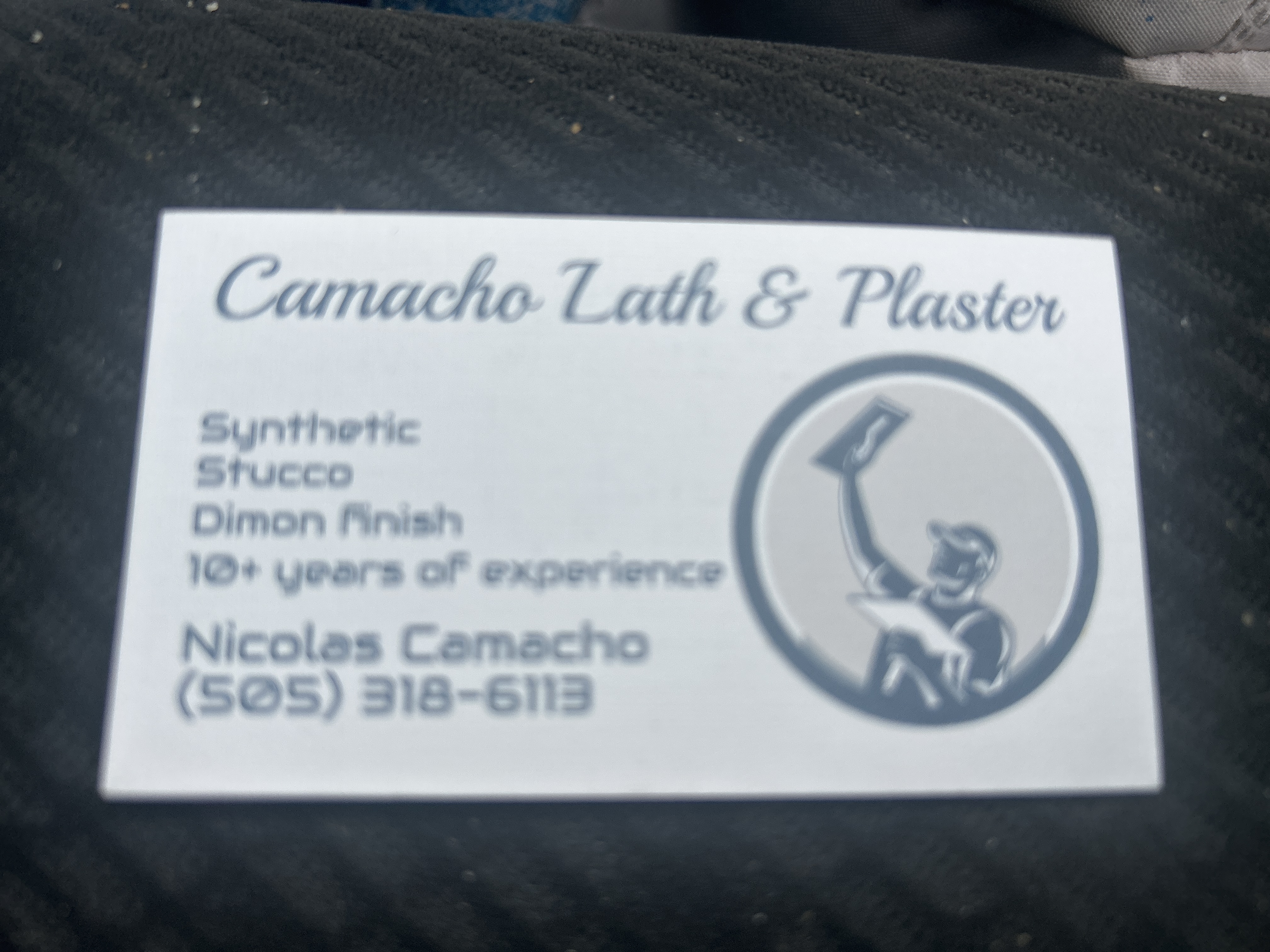 Camacho lath & plaster logo