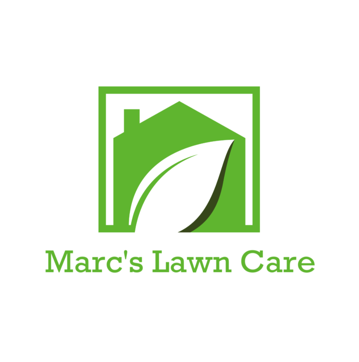 Marc's lawn care logo