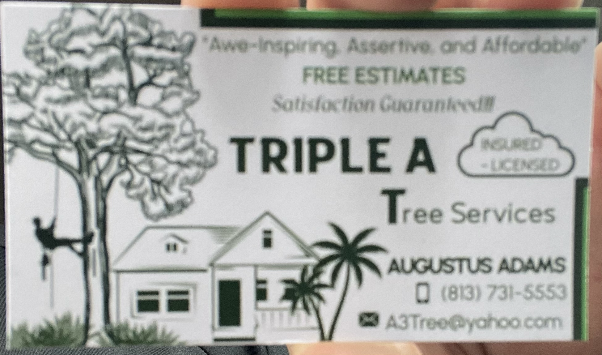 Triple A Tree Service logo