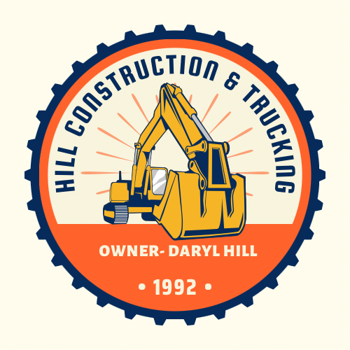 Hill Construction and Trucking logo