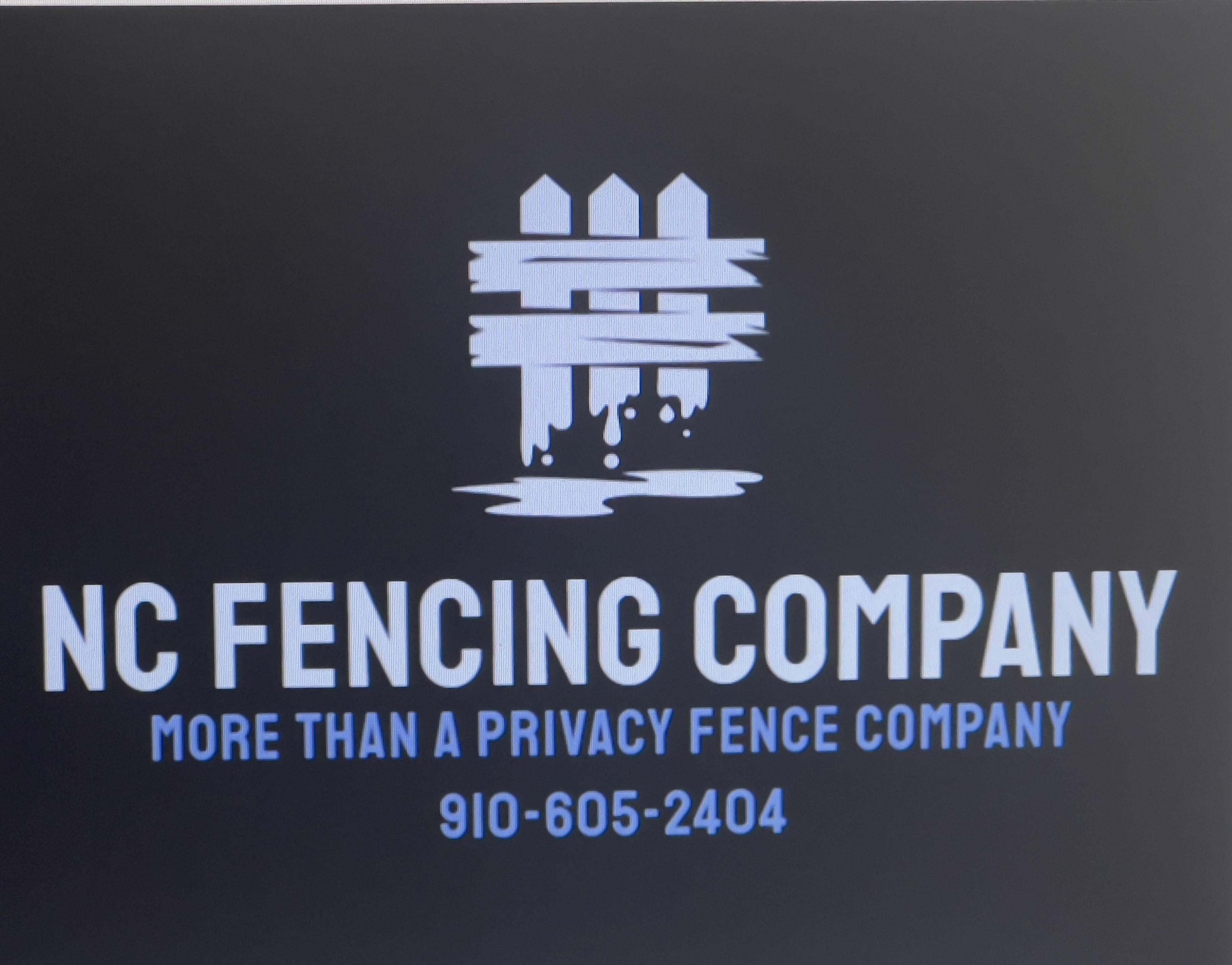 Nc fencing company logo