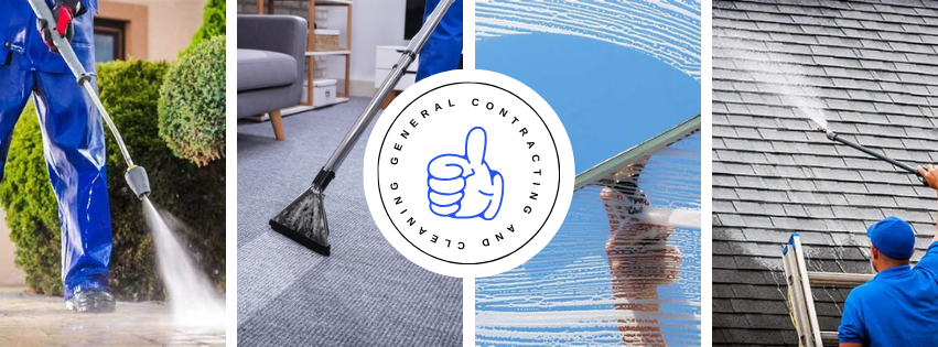 General Contracting and Cleaning logo