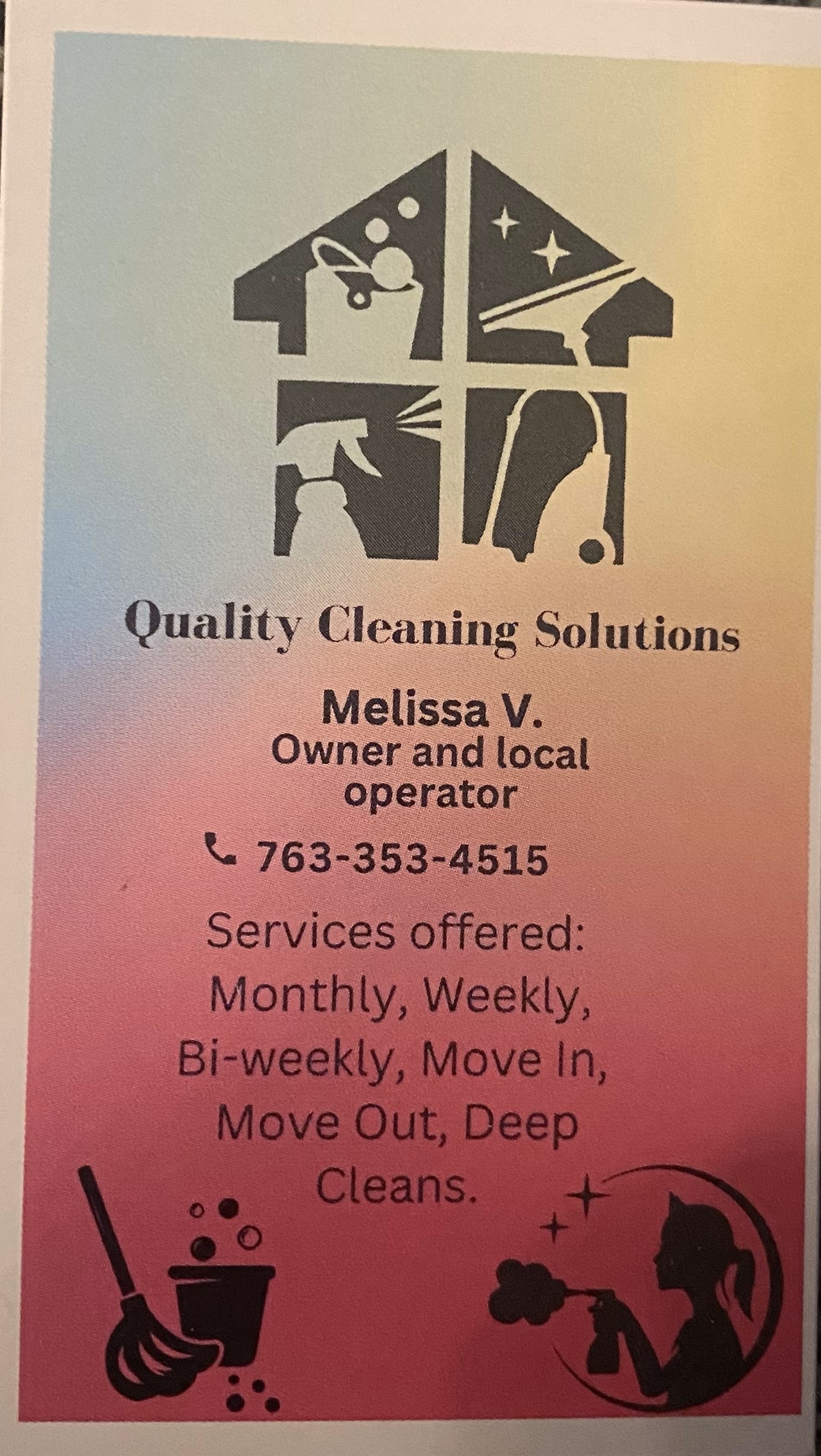 Quality Cleaning Solutions logo