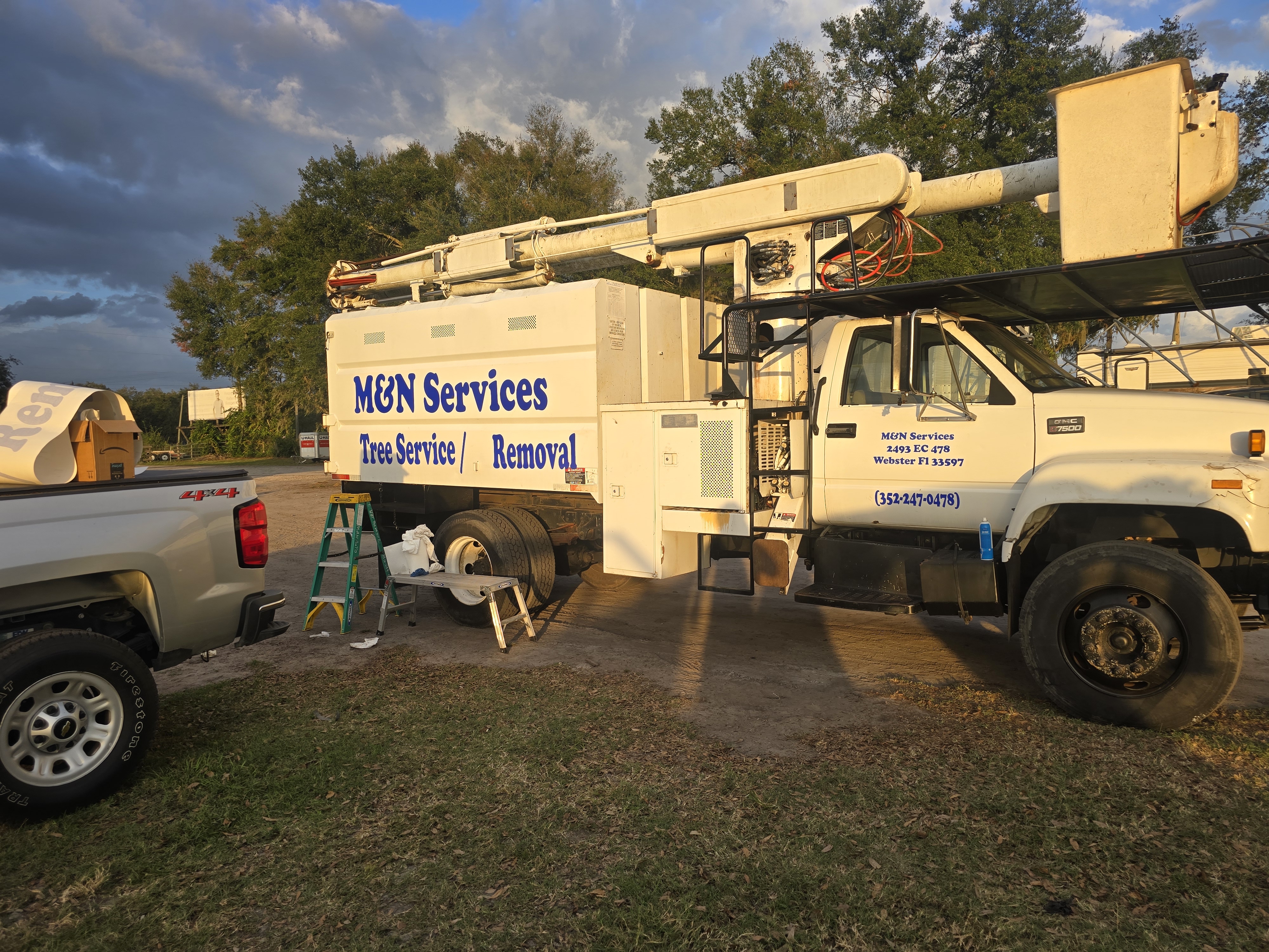 M&N Services Tree Trimming and Removal logo