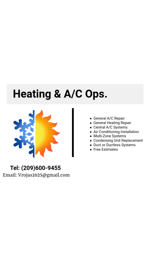 Heating & A/C Ops. logo